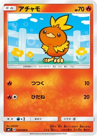 Torchic - 016/096 (016/096) - SM7 SkySplitting Charisma
