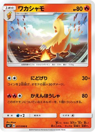 Combusken (017/096) - SM7 SkySplitting Charisma