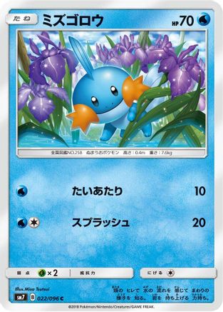 Mudkip - 022/096 (022/096) - SM7 SkySplitting Charisma