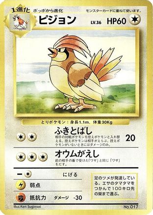 Pidgeotto - Expansion Pack No Rarity Holofoil