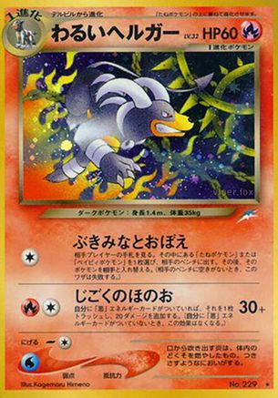 Dark Houndoom (229) - Darkness and to Light Holofoil