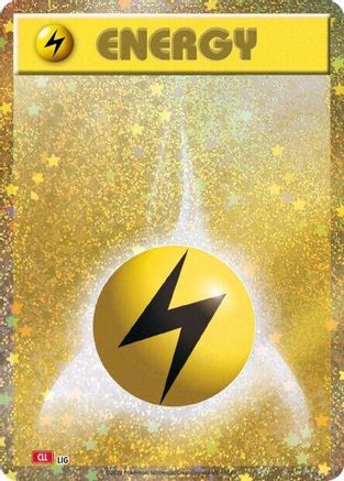 Basic Lightning Energy (034) - Pokemon TCG Classic Charizard Holofoil