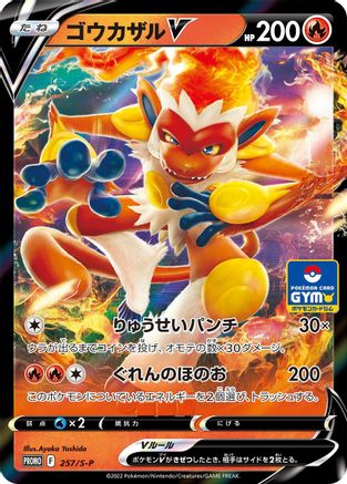 Infernape V - 257/S-P (257/S-P) - SP Sword Shield Promos Holofoil