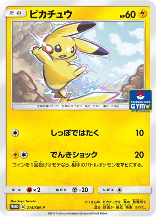 Pikachu - 214/SM-P (214/SM-P) - SMP Sun Moon Promos