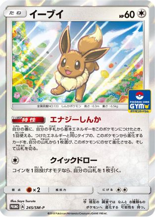 Eevee - 245/SM-P (245/SM-P) - SMP Sun Moon Promos Holofoil