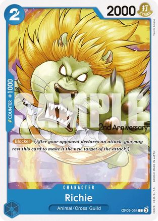 Richie (OP09-054) - Emperors in the New World: 2nd Anniversary Tournament Cards