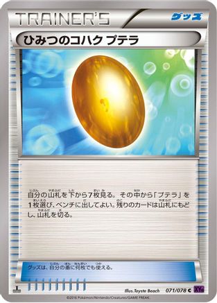 Old Amber Aerodactyl (071/078) - XY10 Awakening Psychic King 1st Edition