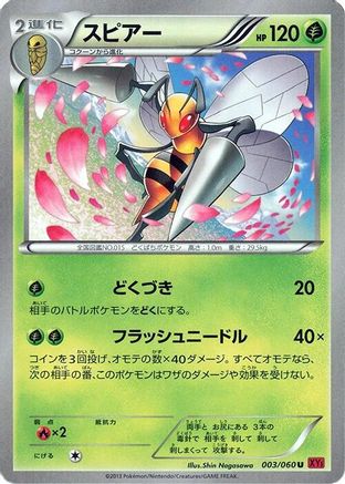 Beedrill (003/060) - XYBy Collection Y 1st Edition