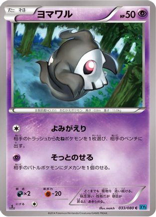 Duskull (033/080) - XY2 Wild Blaze Unlimited