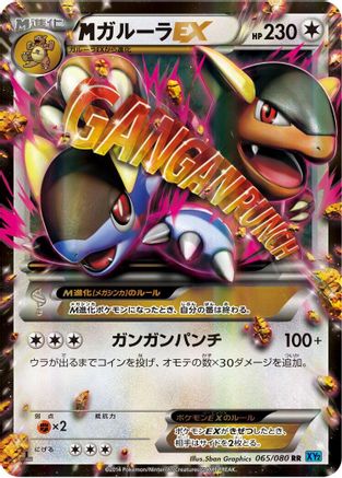 M Kangaskhan EX - 065/080 (065/080) - XY2 Wild Blaze 1st Edition Holofoil