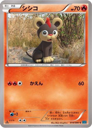 Litleo (014/080) - XY2 Wild Blaze Unlimited