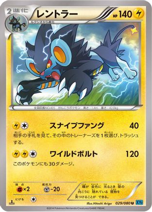 Luxray (029/080) - XY2 Wild Blaze 1st Edition