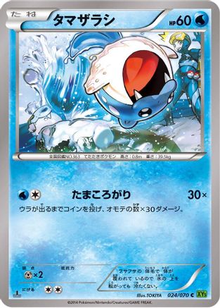 Spheal (024/070) - XY5Bt Tidal Storm Unlimited