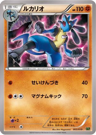 Lucario (005/019) - XYG ZygardeEX Perfect Battle Deck