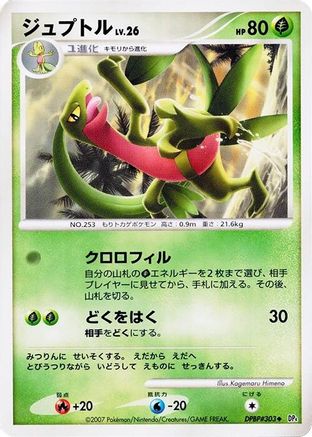 Grovyle - DP4 Dawn Dash 1st Edition