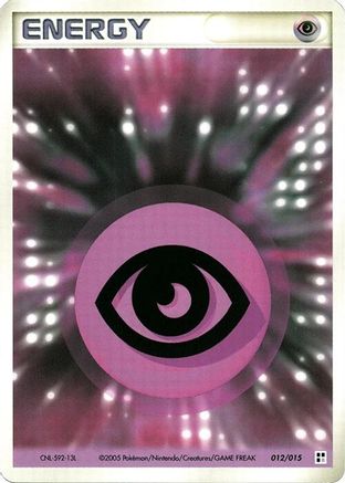 Basic Psychic Energy - 012/015 (012/015) - Psychic Quick Construction Pack Unlimited