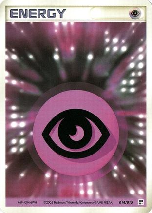 Basic Psychic Energy - 014/015 (014/015) - Psychic Quick Construction Pack 1st Edition