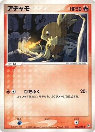 Torchic (016/080) - Magma VS Aqua Two Ambitions 1st Edition