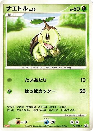Turtwig - 005/DP-P (005/DP-P) - DPP Promotional cards