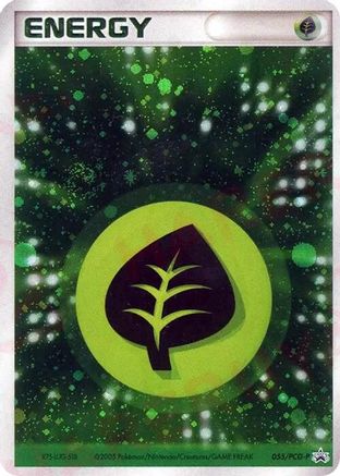 Basic Grass Energy - 055/PCG-P (055/PCG-P) - PCGP Promotional cards Holofoil