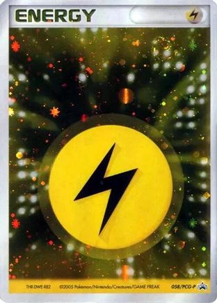 Basic Lightning Energy - 058/PCG-P (058/PCG-P) - PCGP Promotional cards Holofoil