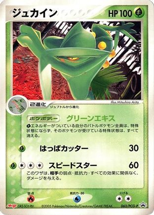 Sceptile - 063/PCG-P (063/PCG-P) - PCGP Promotional cards