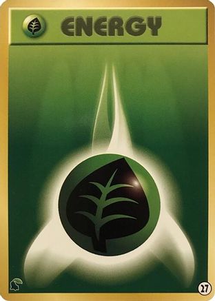 Basic Grass Energy - 27 (27) - Intro Pack Neo Chikorita