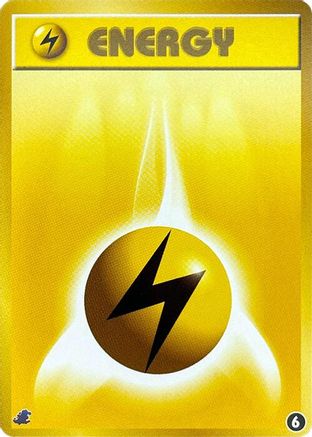 Basic Lightning Energy - 6 (6) - Intro Pack Neo Totodile