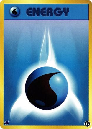 Basic Water Energy - 13 (13) - Intro Pack Neo Totodile