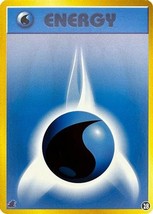 Basic Water Energy - 28 (28) - Intro Pack Neo Totodile
