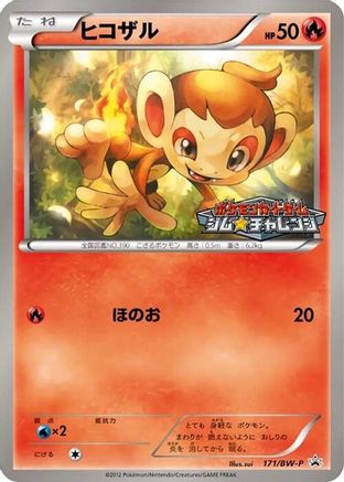 Chimchar - 171/BW-P (171/BW-P) - BWP Promotional cards