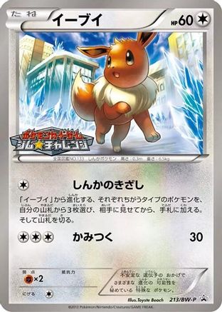 Eevee - 213/BW-P (213/BW-P) - BWP Promotional cards