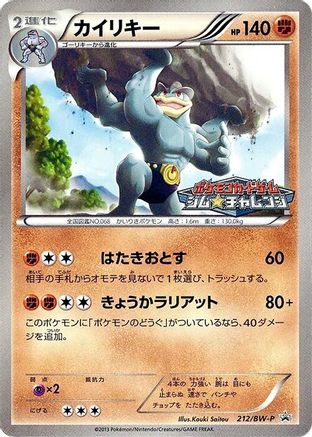 Machamp - 212/BW-P (212/BW-P) - BWP Promotional cards