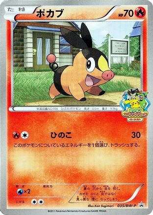 Tepig - 035/BW-P (035/BW-P) - BWP Promotional cards
