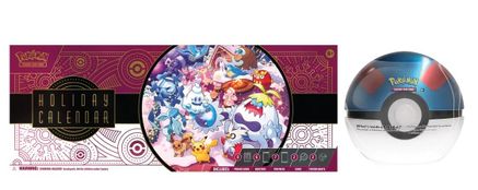 Costco Pokemon Pokemon Holiday Calendar and Great Ball Bundle