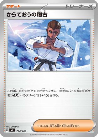 Black Belt's Training (704/742) - Start Deck 100 Battle Collection