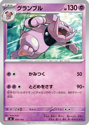 Granbull (304/742) - Start Deck 100 Battle Collection