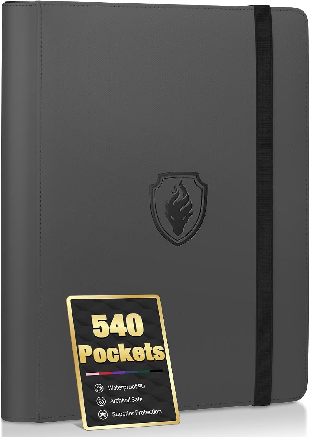 Fabmaker Premium 9-Pocket Trading Card Binder – 540 Card Capacity