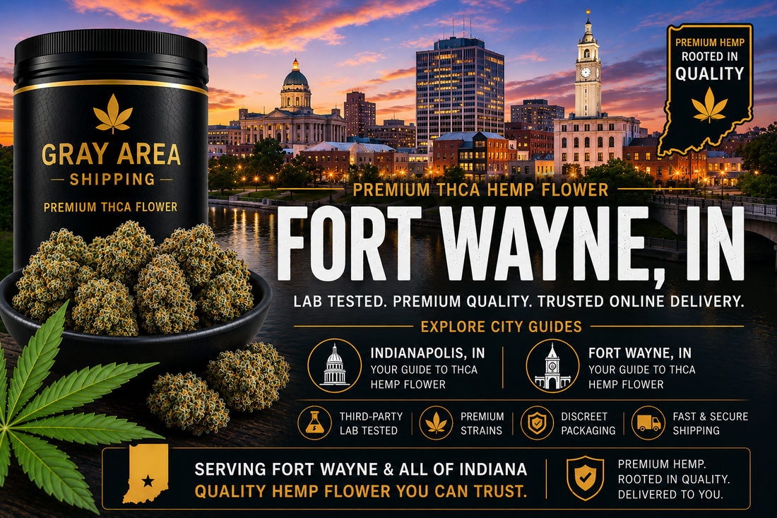 Explore premium THCA hemp flower online in Fort Wayne, IN. Learn about lab testing, terpene profiles, product transparency, and secure online ordering.