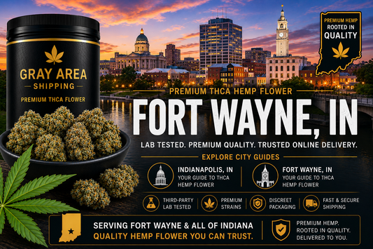 Explore premium THCA hemp flower online in Fort Wayne, IN. Learn about lab testing, terpene profiles, product transparency, and secure online ordering.