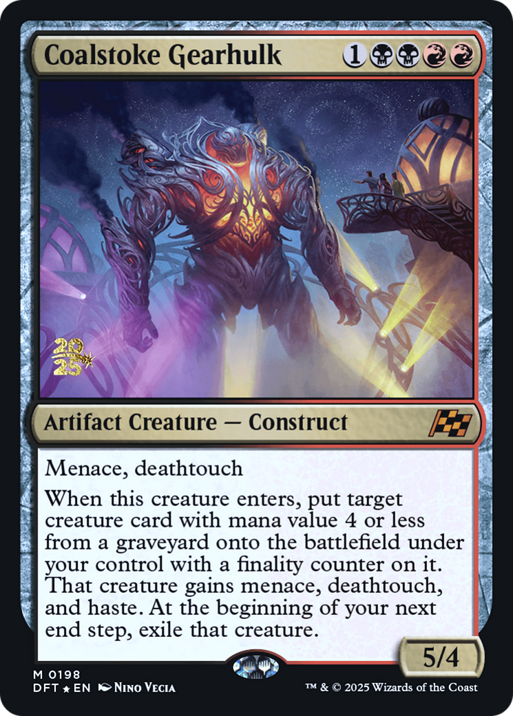 Coalstoke Gearhulk (PRE-198) [Prerelease Cards] Foil
