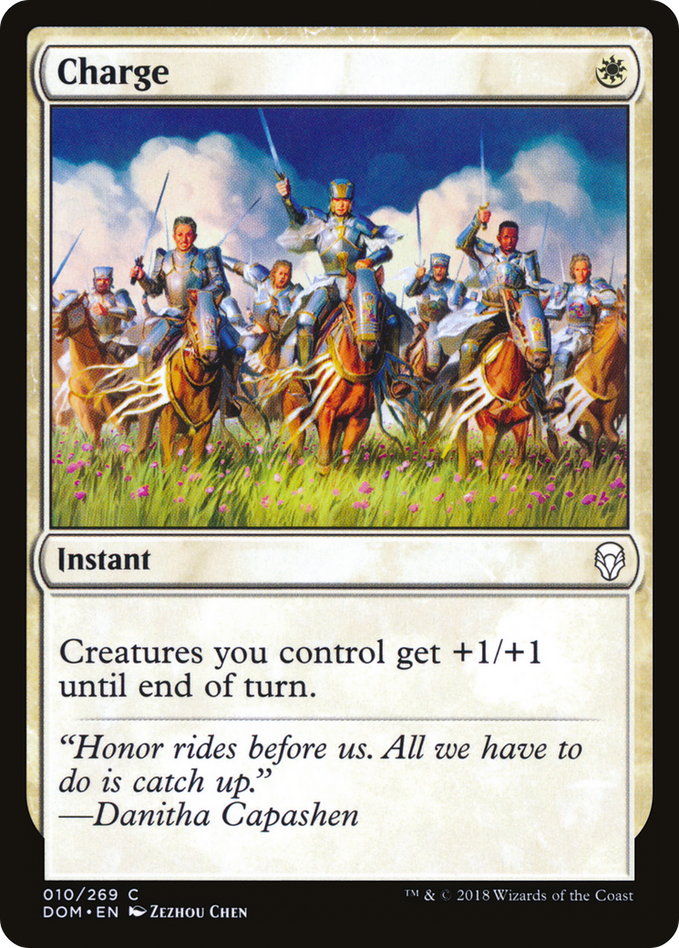 Charge (DOM-010) [Dominaria]
