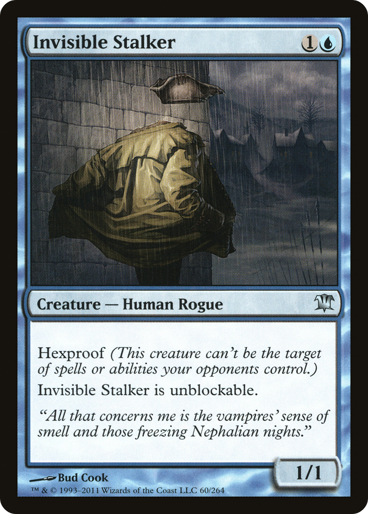 Invisible Stalker (ISD-060) [Innistrad] Foil