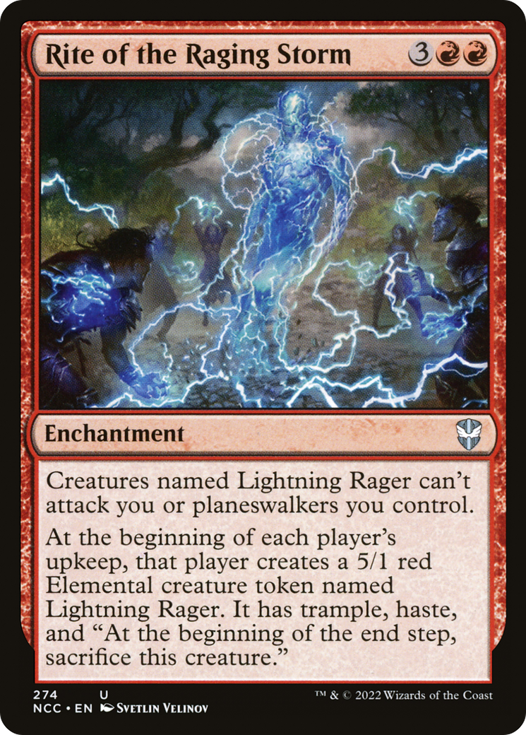 Rite of the Raging Storm (NCC-274) [New Capenna Commander]