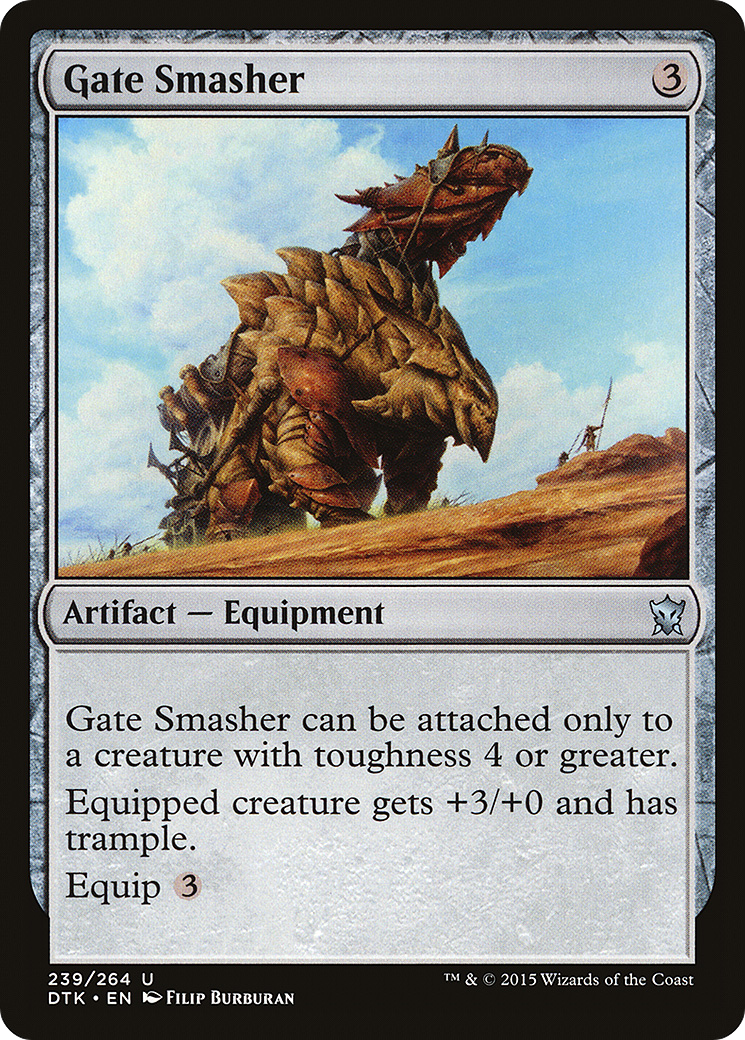 Gate Smasher (DTK-239) [Dragons of Tarkir] Foil