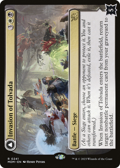 Invasion of Tolvada (MOM-241) [March of the Machine] Foil