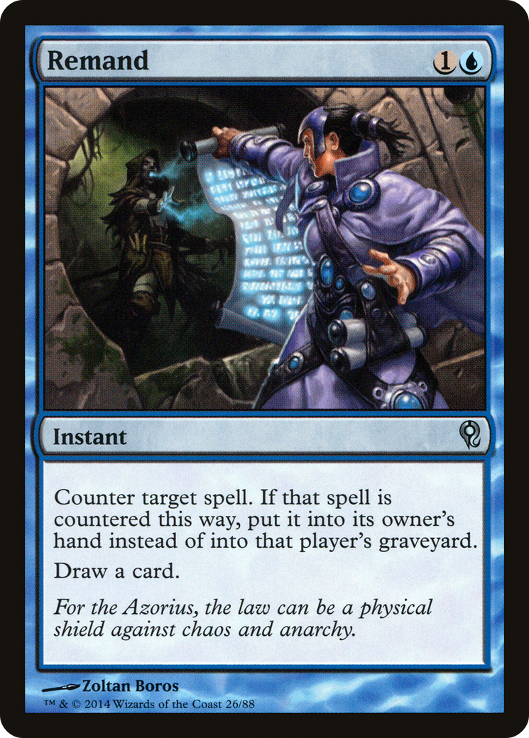 Remand (DDM-026) [Duel Decks: Jace vs. Vraska]
