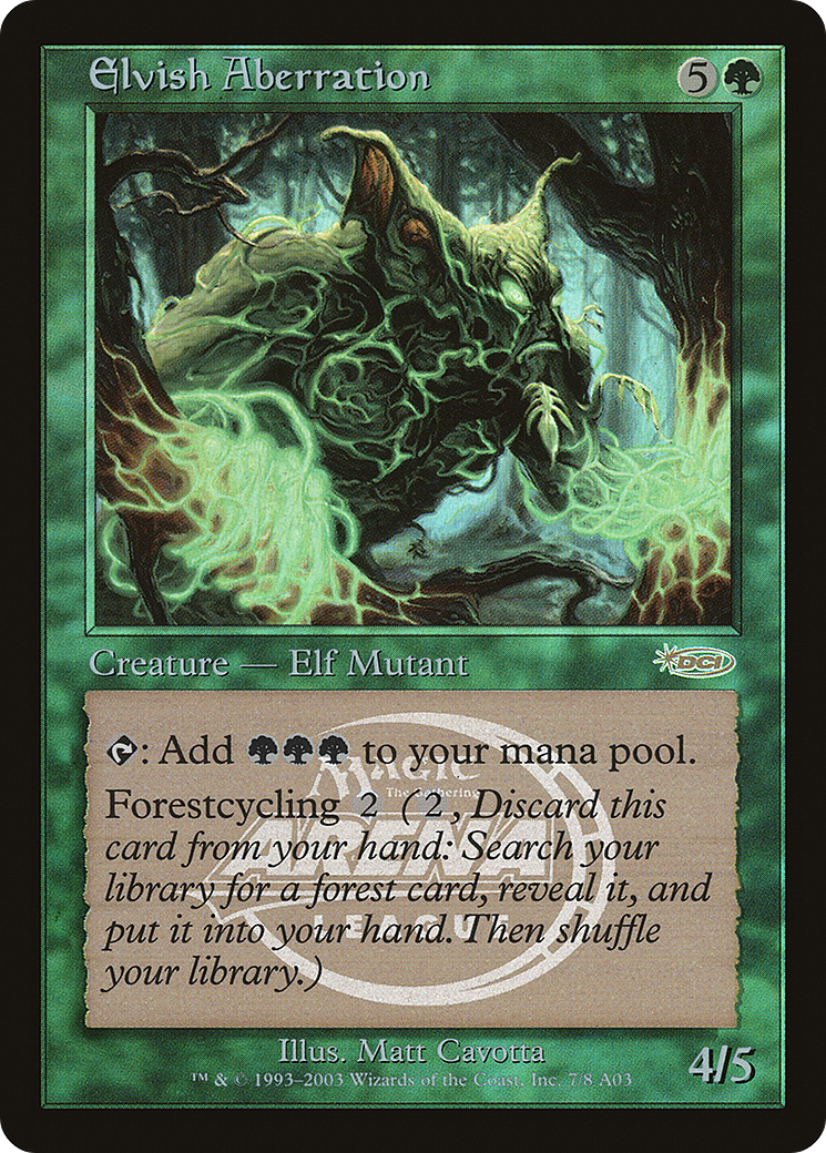 Elvish Aberration [Arena League 2003] Foil