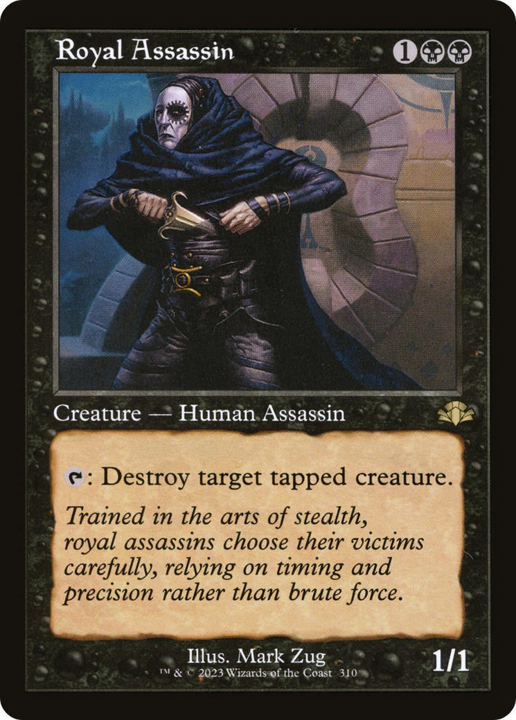 Royal Assassin (Retro Frame) (DMR-310) [Dominaria Remastered] Foil