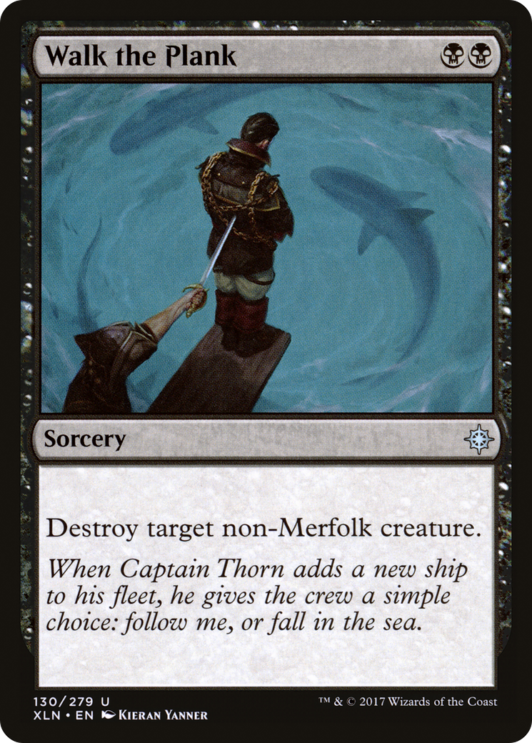 Walk the Plank (XLN-130) [Ixalan] Foil